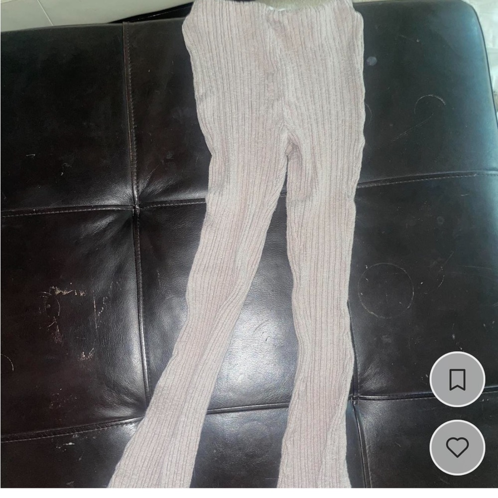 Urban outfitters ribbed flare pants
